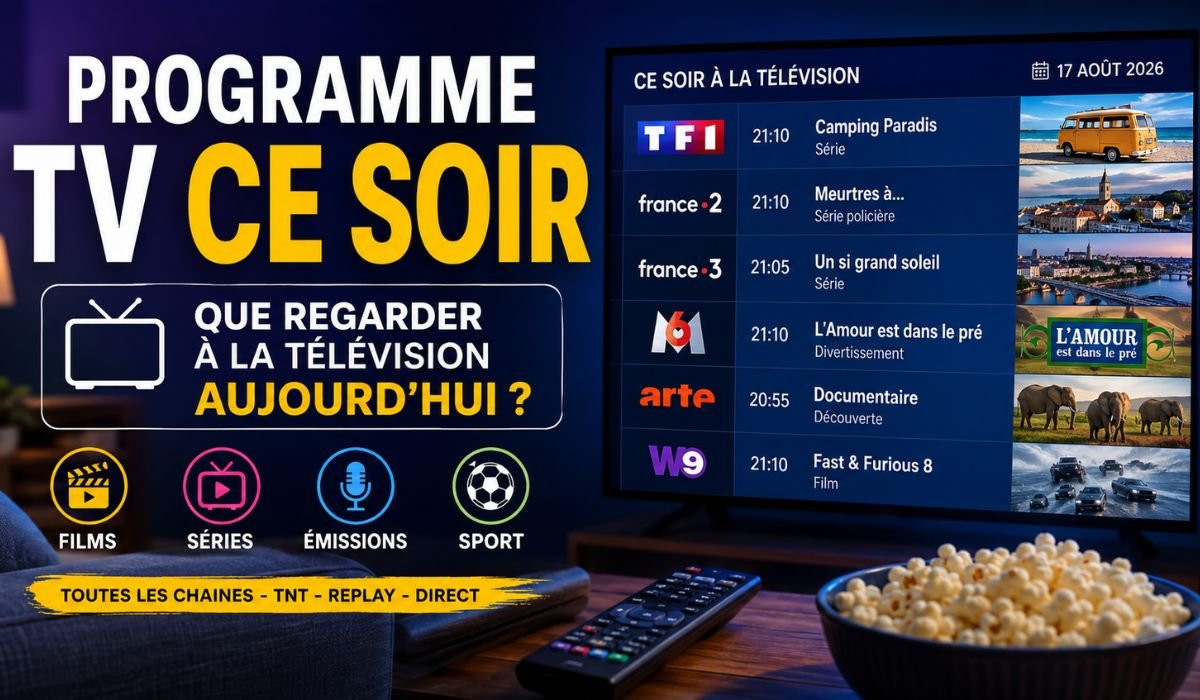 programme tv ce soir